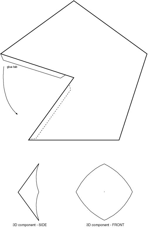 pictures of 3d shapes. tags 3d shapes pentagonal