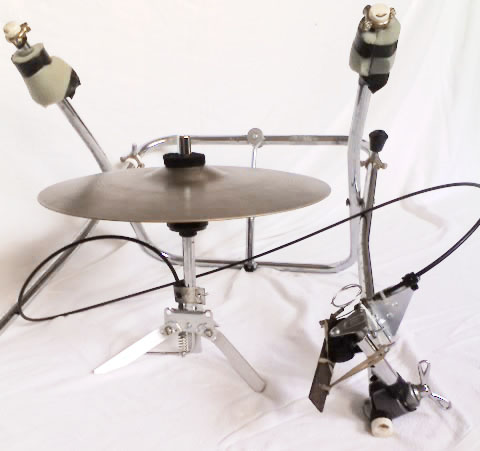 acoustic kit hi-hat, pedal and cable