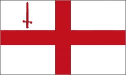 The flag of London
