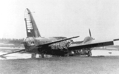 showing Wellington bomber