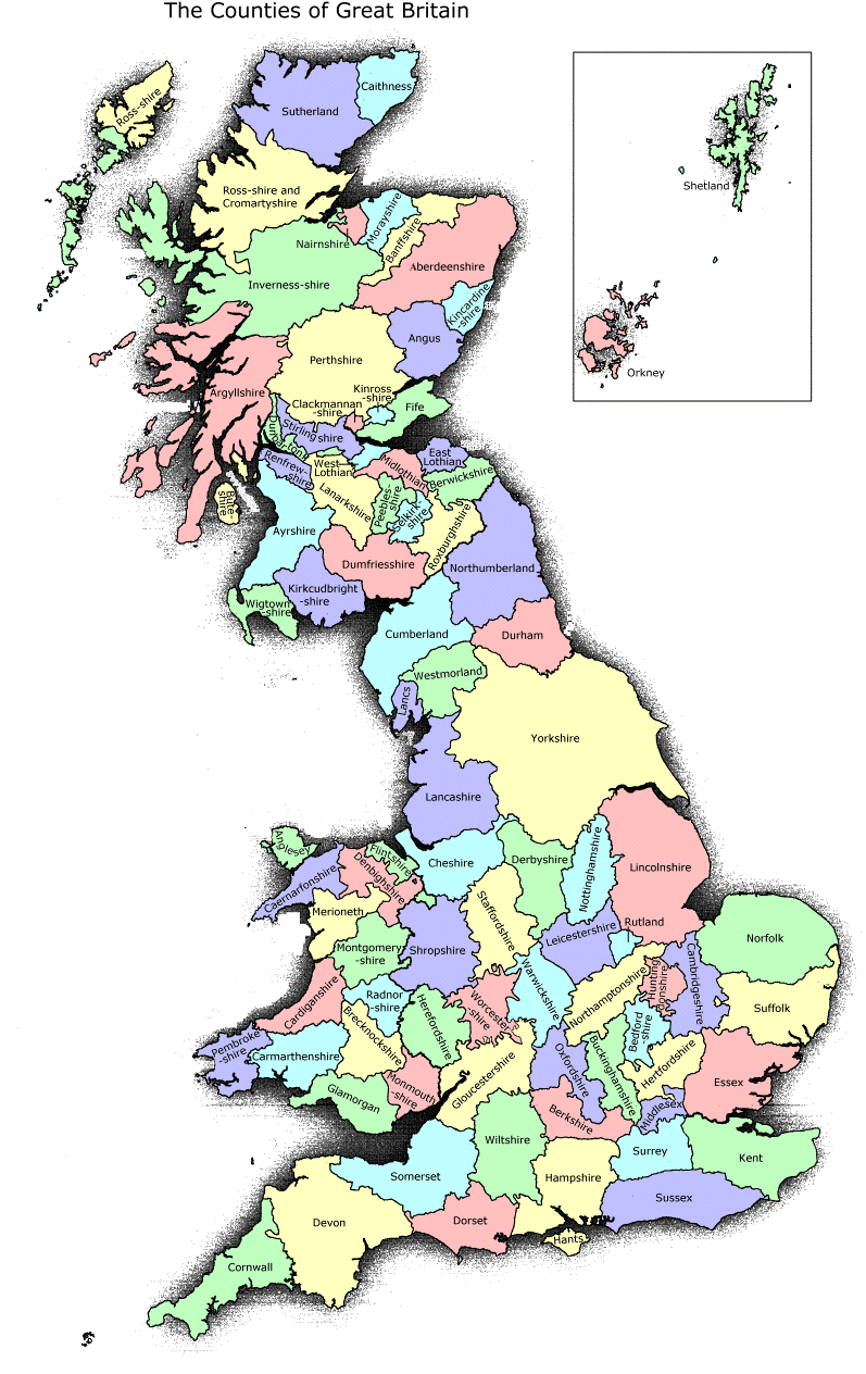 map of old counties