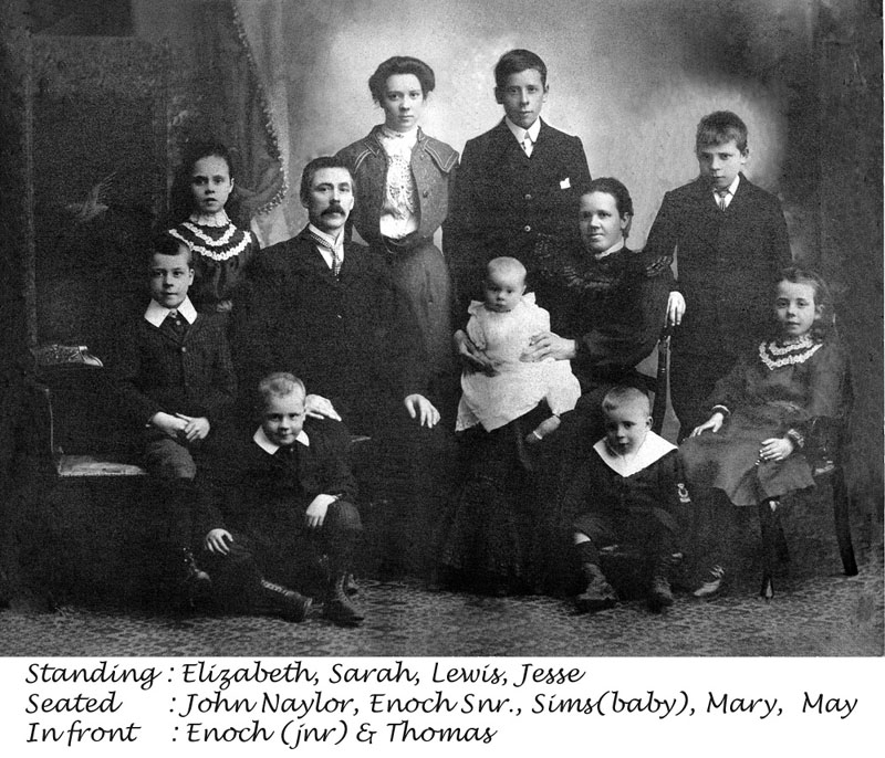 Enoch Reeveandf his family