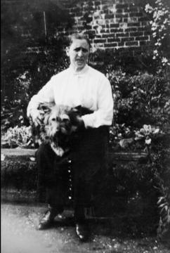 Martha Reeve with dog James
