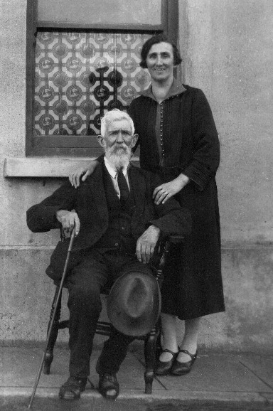 Mary Bevan and her father, James Thomas