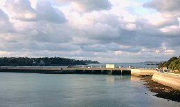 Tidal power station in France