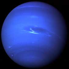 Photo of Neptune from Voyager 2