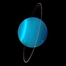 Uranus taken by the Keck Telescope