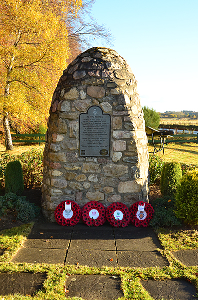 Wreaths at the Cairn, 2013.