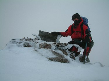 The cairn was visited by a friend of the webmaster during November 2003.
