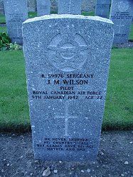 Sgt J M Wilson RCAF.