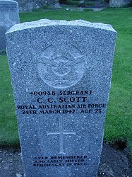 Sgt C C Scott RAAF.