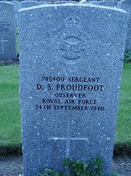 Sgt D S Proudfoot, 19 OTU.