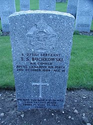 R 277161 Sgt T S Buchkowsk RCAF, Air Gunner, 19 OTU.