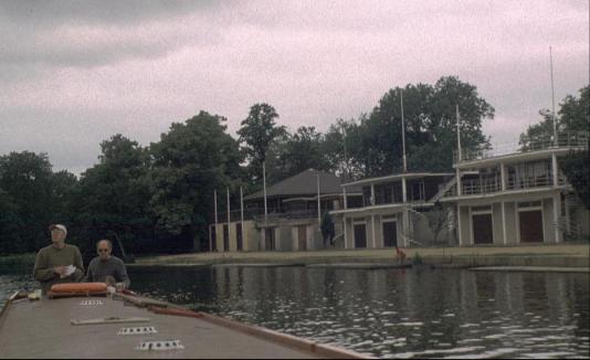 Oxford college boathouses