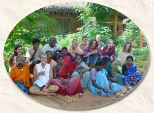 seed gardens of Annadana in Auroville