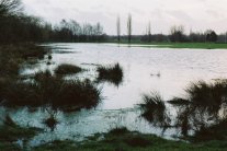 Southwwod Golf Course turned into a lake winter 2001/02