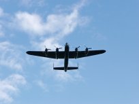 Lancaster fly past