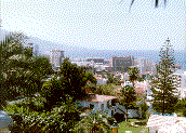view over Puerto from Taoro lookout