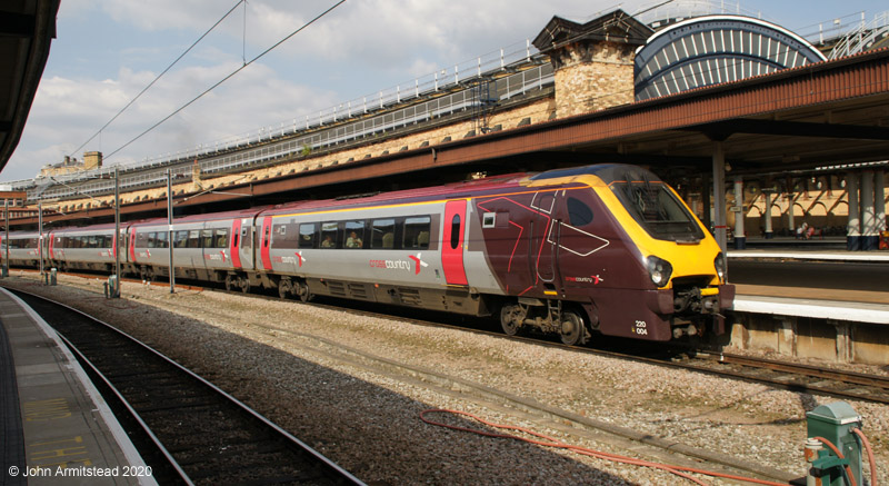 Cross Country Class 220 at York