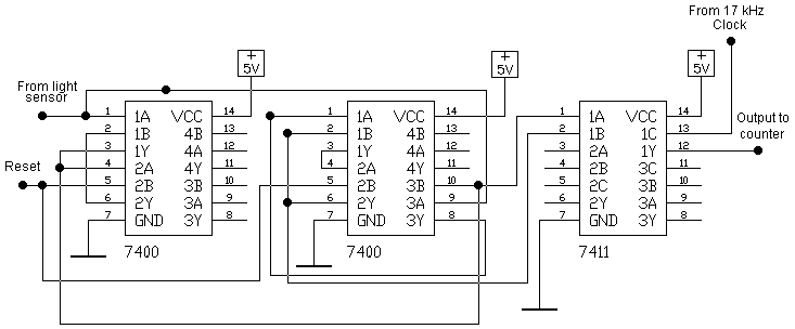diagram of timing circuit