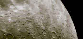 close-up of Moon