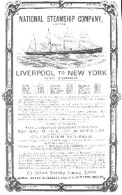 Poster of the National Steamship Company Limited